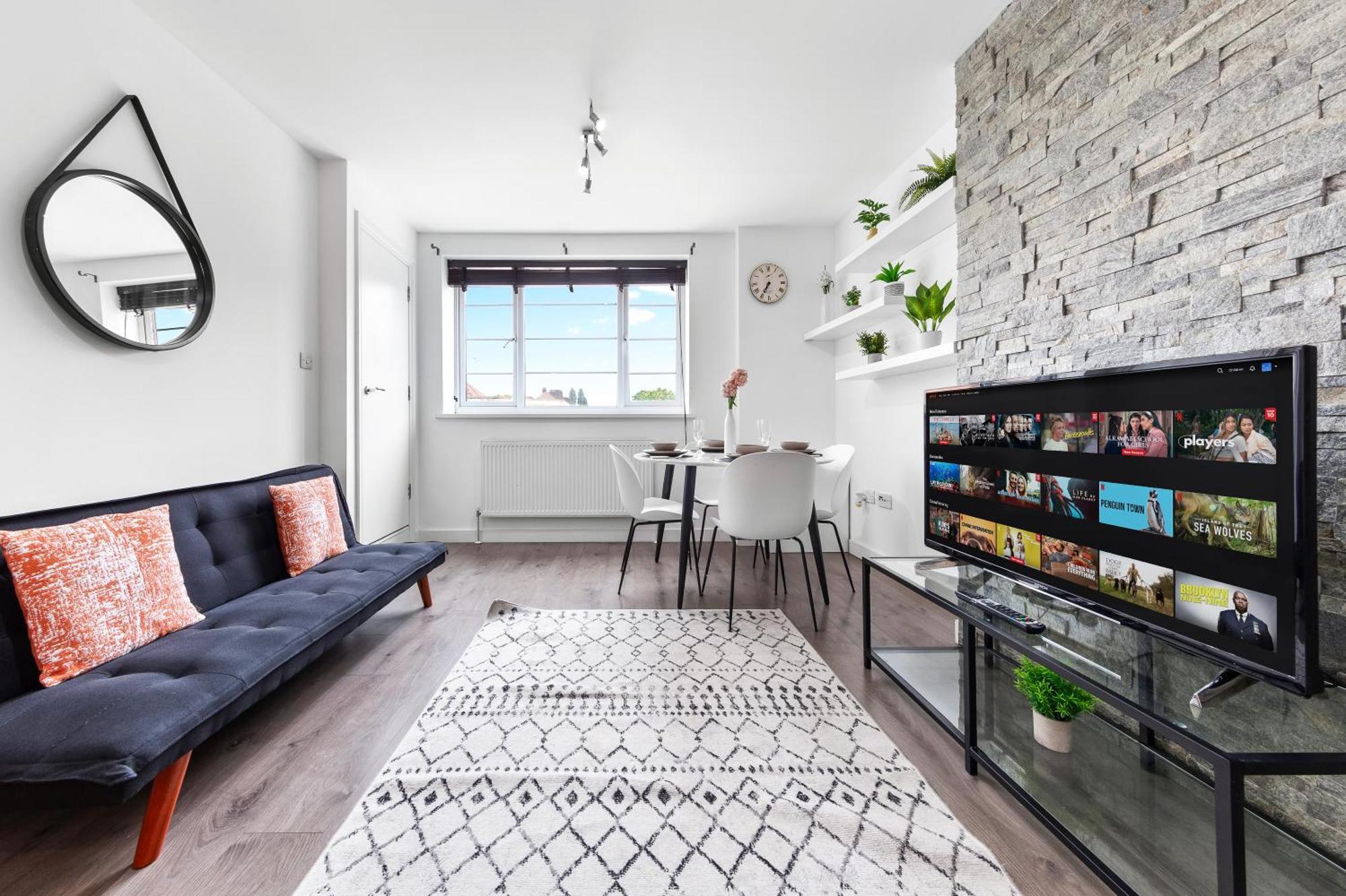Central London Two Bedroom Serviced Apartment - Nine Elms Luxury Stay - Vauxhall & Westminster Kültér fotó