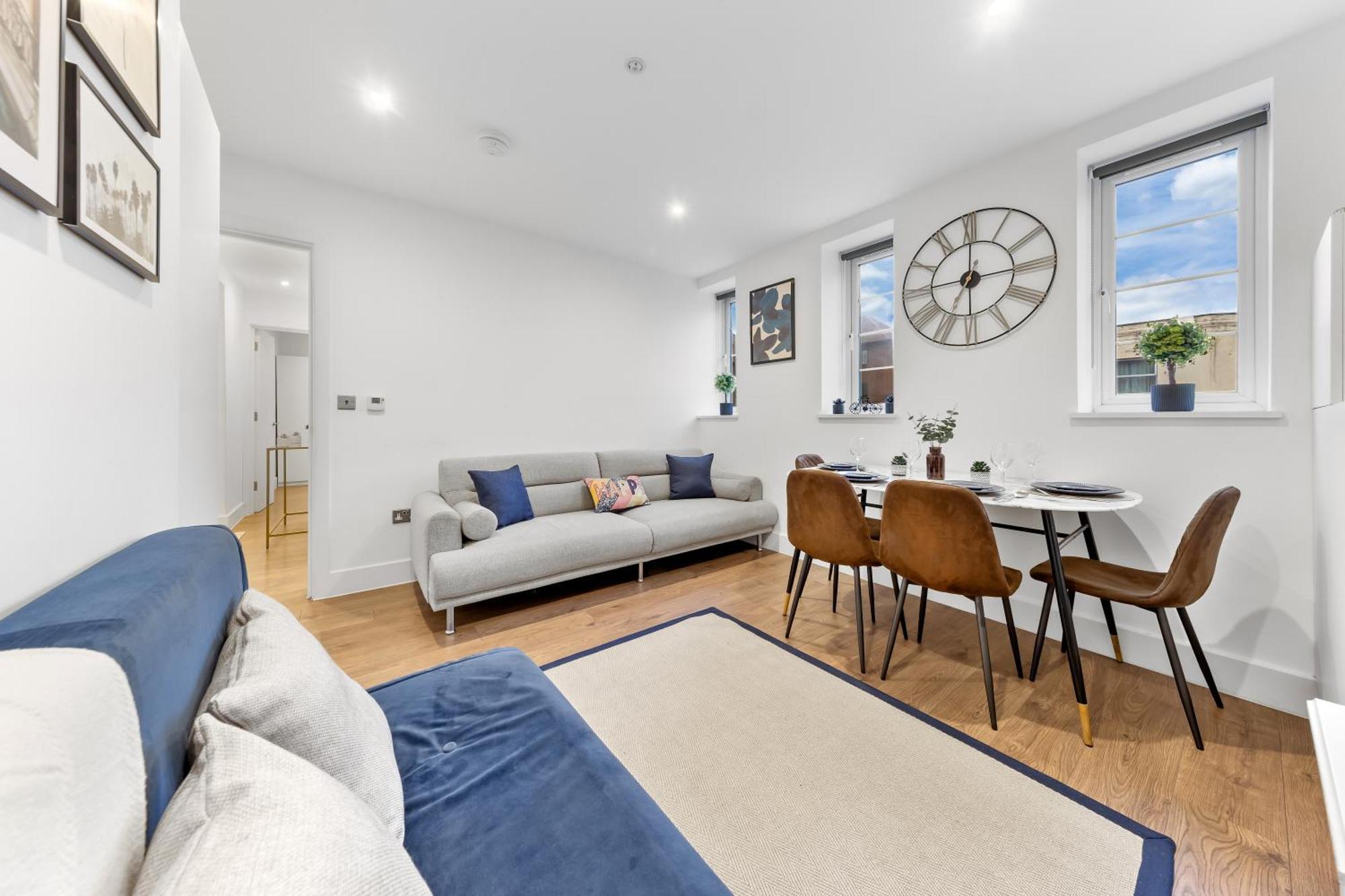 Central London Two Bedroom Serviced Apartment - Nine Elms Luxury Stay - Vauxhall & Westminster Kültér fotó