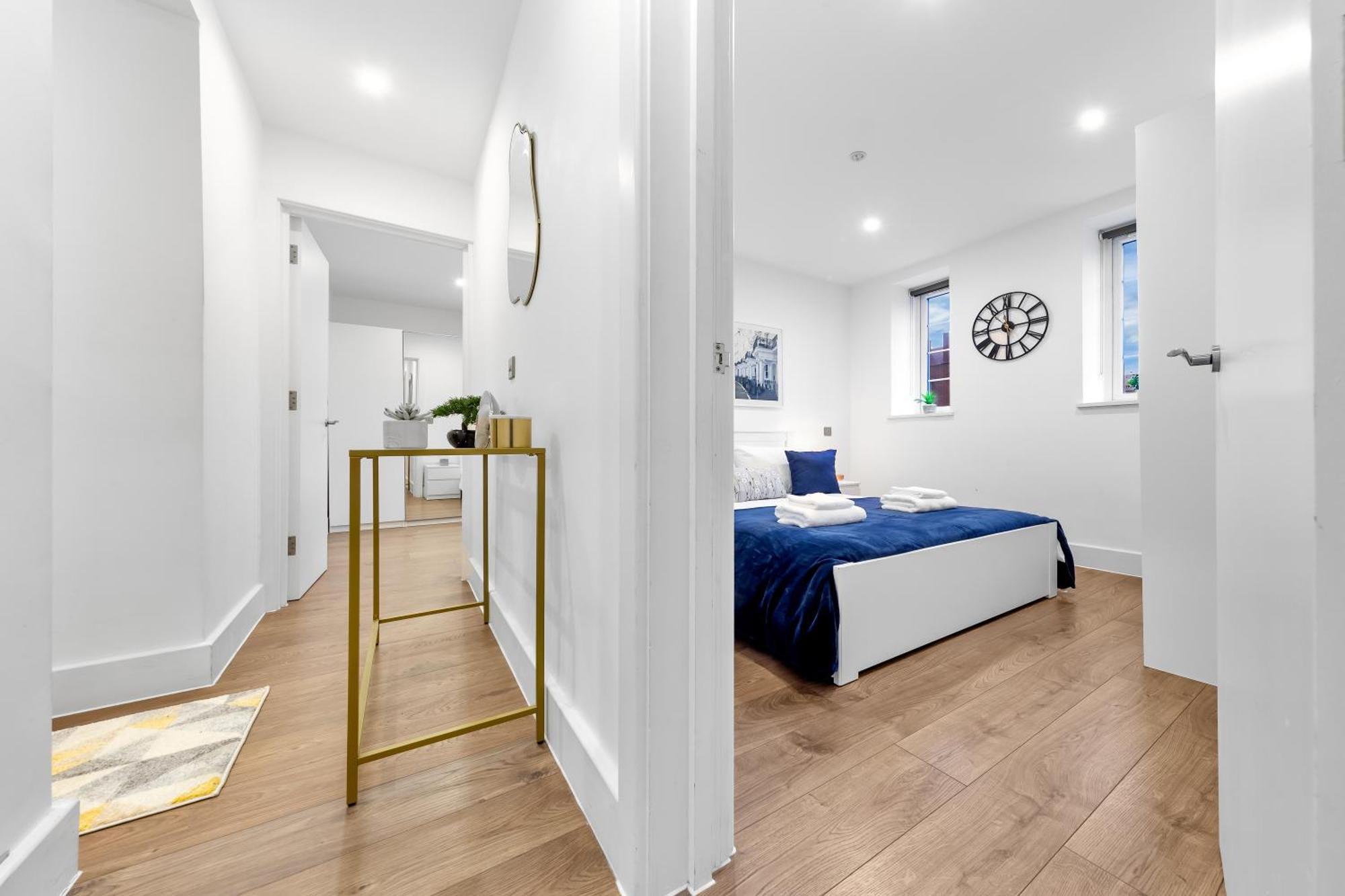Central London Two Bedroom Serviced Apartment - Nine Elms Luxury Stay - Vauxhall & Westminster Kültér fotó